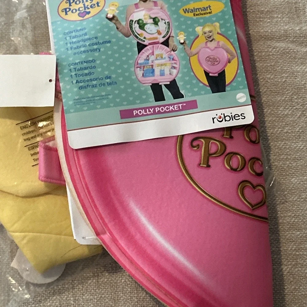 Vintage Polly Pocket Halloween Costume Girl Kids One Size New In Package